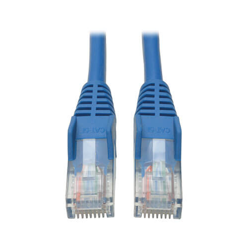 Tripp-Lite N001-035-BL | Cat5e 350 MHz Snagless Molded (UTP) Ethernet Cable (RJ45 M/M), - Blue, 35 ft. (10.67 m)