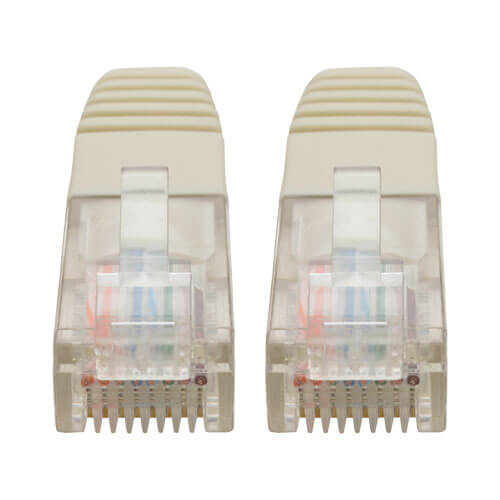 Tripp-Lite N002-005-WH | Cat5e 350 MHz Molded (UTP) Ethernet Cable (RJ45 M/M) - White, 5 ft. (1.52 m)