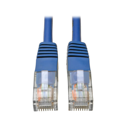 Tripp-Lite N002-006-BL | Cat5e 350 MHz Molded (UTP) Ethernet Cable (RJ45 M/M) - Blue, 6 ft. (1.83 m)