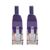 Tripp-Lite N002-006-PU | Cat5e 350 MHz Molded (UTP) Ethernet Cable (RJ45 M/M) - Purple, 6 ft. (1.83 m)