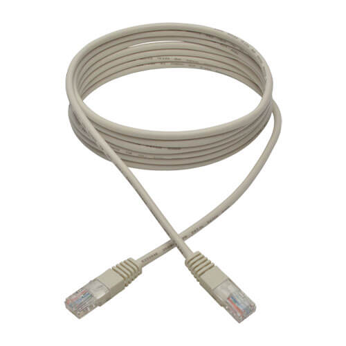 Tripp-Lite N002-010-WH | Cat5e 350 MHz Molded (UTP) Ethernet Cable (RJ45 M/M) - White, 10 ft. (3.05 m)