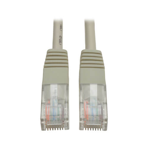Tripp-Lite N002-050-GY | Cat5e 350 MHz Molded (UTP) Ethernet Cable (RJ45 M/M) - Gray, 50 ft. (15.24 m)