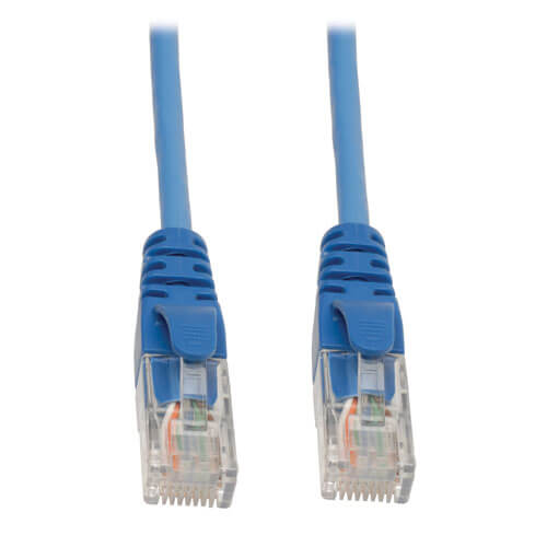 Tripp-Lite N003-075-BL-P | Cat5e 350 MHz Snagless (UTP) Ethernet Cable (RJ45 M/M ) - Plenum Rated, Blue, 75 ft. (22.86 m)