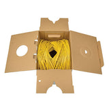 Tripp-Lite N022-01K-YW | Cat5e 350 MHz Solid-Core (UTP) PVC Bulk Ethernet Cable - Yellow, 1000 ft. (304.8 m), TAA