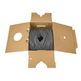 Tripp-Lite N024-01K-GY | Cat5e 350 MHz Solid-Core Plenum-Rated (UTP) PVC Bulk Ethernet Cable - Gray, 1000 ft. (304.8 m)