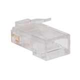 Tripp-Lite N030-100 | RJ45 Plugs for Round Solid / Stranded Conductor 4-pair Cat5e Cable, 100-Pack