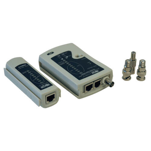 Tripp-Lite N044-000-R | Network Cable Continuity Tester for Cat5/Cat6, Phone and Coax Cable Assemblies