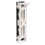 Tripp-Lite N050-012 | 12-Port Wall-Mount Cat5e Patch Panel, 568B, RJ45 Ethernet, TAA