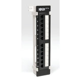 Tripp-Lite N050-012 | 12-Port Wall-Mount Cat5e Patch Panel, 568B, RJ45 Ethernet, TAA