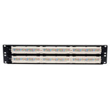 Tripp-Lite N052-048 | 48-Port 2U Rack-Mount Cat5e 110 Patch Panel, 568B, RJ45 Ethernet, TAA