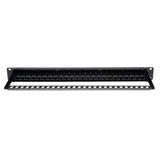 Tripp-Lite N054-024 | 24-Port 1U Rack-Mount Cat5e Feedthrough Patch Panel, RJ45 Ethernet, TAA