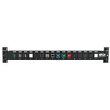 Tripp-Lite N062-016-KJ | 16-Port 1U Rack-Mount Unshielded Blank Keystone/Multimedia Patch Panel, RJ45 Ethernet, USB, HDMI, Cat5e/6
