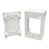 Tripp-Lite N080-SMB1-WH | Single-Gang Surface-Mount Back Box, White, TAA