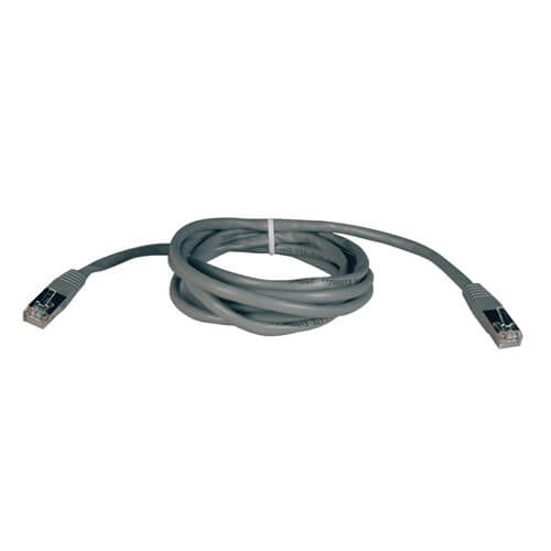 Tripp-Lite N105-007-GY | Cat5e 350 MHz Molded Shielded (STP) Ethernet Cable (RJ45 M/M) - Gray, 7 ft. (2.13 m)