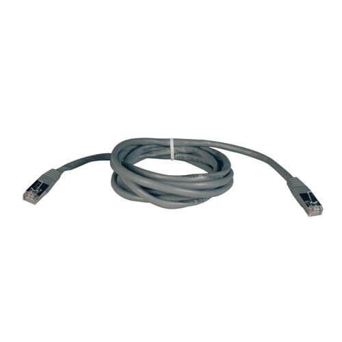 Tripp-Lite N105-025-GY | Cat5e 350 MHz Molded Shielded (STP) Ethernet Cable (RJ45 M/M), Gray, 25 ft. (7.62 m)