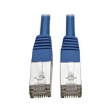 Tripp-Lite N105-015-BL | Cat5e 350 MHz Molded Shielded (STP) Ethernet Cable (RJ45 M/M), Blue, 15 ft. (4.57 m)