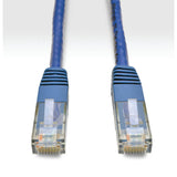 Tripp-Lite N200-001-BL | Cat6 Gigabit Molded (UTP) Ethernet Cable (RJ45 M/M), Blue, 1 ft. (0.31 m)