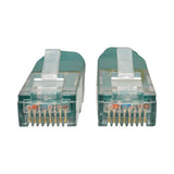 Tripp-Lite N200-001-GN | Cat6 Gigabit Molded (UTP) Ethernet Cable (RJ45 M/M), Green, 1 ft. (0.31 m)