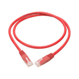 Tripp-Lite N200-003-RD | Cat6 Gigabit Molded (UTP) Ethernet Cable (RJ45 M/M), Red, 3 ft. (0.91 m)