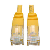 Tripp-Lite N200-005-YW | Cat6 Gigabit Molded (UTP) Ethernet Cable (RJ45 M/M), Yellow, 5 ft. (1.52 m)