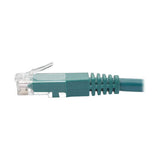 Tripp-Lite N200-006-GN | Cat6 Gigabit Molded (UTP) Ethernet Cable (RJ45 M/M), Green, 6 ft. (1.83 m)