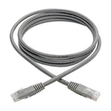 Tripp-Lite N200-006-GY | Cat6 Gigabit Molded (UTP) Ethernet Cable (RJ45 M/M), Gray, 6 ft. (1.83 m)