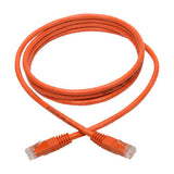 Tripp-Lite N200-006-OR | Cat6 Gigabit Molded (UTP) Ethernet Cable (RJ45 M/M), Orange, 6 ft. (1.83 m)
