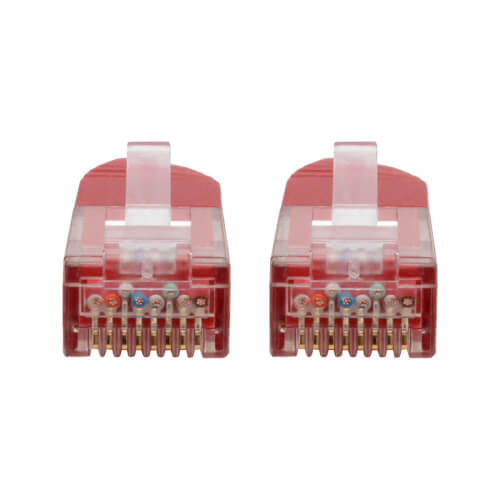 Tripp-Lite N200-006-RD | Cat6 Gigabit Molded (UTP) Ethernet Cable (RJ45 M/M), Red, 6 ft. (1.83 m)