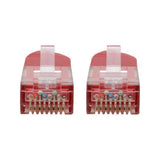 Tripp-Lite N200-006-RD | Cat6 Gigabit Molded (UTP) Ethernet Cable (RJ45 M/M), Red, 6 ft. (1.83 m)