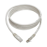 Tripp-Lite N200-007-WH | Cat6 Gigabit Molded (UTP) Ethernet Cable (RJ45 M/M), White, 7 ft. (2.13 m)