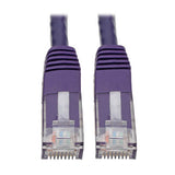 Tripp-Lite N200-010-PU | Cat6 Gigabit Molded (UTP) Ethernet Cable (RJ45 M/M), Purple, 10 ft. (3.05 m)