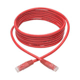 Tripp-Lite N200-010-RD | Cat6 Gigabit Molded (UTP) Ethernet Cable (RJ45 M/M), Red, 10 ft. (3.05 m)