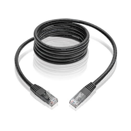 Tripp-Lite N200-014-BK | Cat6 Gigabit Molded (UTP) Ethernet Cable (RJ45 M/M), Black, 14 ft. (4.27 m)