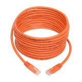 Tripp-Lite N200-015-OR | Cat6 Gigabit Molded (UTP) Ethernet Cable (RJ45 M/M), Orange, 15 ft. (4.57 m)