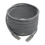 Tripp-Lite N200-020-GY | Cat6 Gigabit Molded (UTP) Ethernet Cable (RJ45 M/M), Gray, 20 ft. (6.09 m)