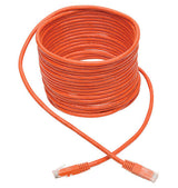 Tripp-Lite N200-025-OR | Cat6 Gigabit Molded (UTP) Ethernet Cable (RJ45 M/M), Orange, 25 ft. (7.62 m)