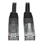 Tripp-Lite N200-035-BK | Cat6 Gigabit Molded (UTP) Ethernet Cable (RJ45 M/M), Black, 35 ft. (10.67 m)