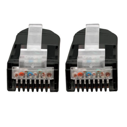 Tripp-Lite N200-035-BK | Cat6 Gigabit Molded (UTP) Ethernet Cable (RJ45 M/M), Black, 35 ft. (10.67 m)