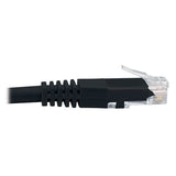 Tripp-Lite N200-035-BK | Cat6 Gigabit Molded (UTP) Ethernet Cable (RJ45 M/M), Black, 35 ft. (10.67 m)
