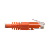 Tripp-Lite N200-035-OR | Cat6 Gigabit Molded (UTP) Ethernet Cable (RJ45 M/M), Orange, 35 ft. (10.67 m)