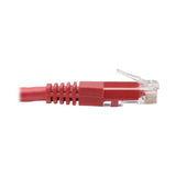 Tripp-Lite N200-100-RD | Cat6 Gigabit Molded (UTP) Ethernet Cable (RJ45 M/M), Red, 100 ft. (30.5 m)