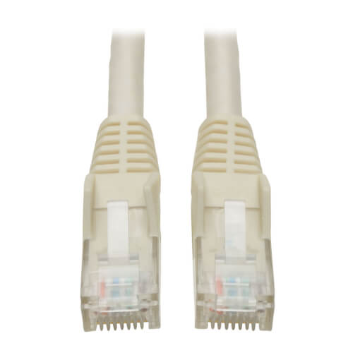 Tripp-Lite N201-004-WH | Cat6 Gigabit Snagless Molded (UTP) Ethernet Cable (RJ45 M/M), White, 4 ft. (1.22 m)
