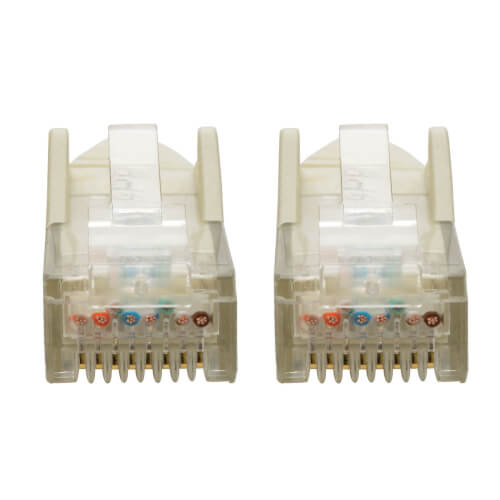 Tripp-Lite N201-004-WH | Cat6 Gigabit Snagless Molded (UTP) Ethernet Cable (RJ45 M/M), White, 4 ft. (1.22 m)