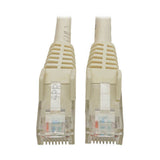 Tripp-Lite N201-006-WH | Cat6 Gigabit Snagless Molded (UTP) Ethernet Cable (RJ45 M/M), White, 6 ft. (1.83 m)