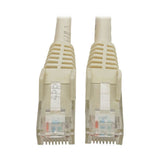 Tripp-Lite N201-008-WH | Cat6 Gigabit Snagless Molded (UTP) Ethernet Cable (RJ45 M/M), White, 8 ft. (2.43 m)