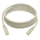 Tripp-Lite N201-008-WH | Cat6 Gigabit Snagless Molded (UTP) Ethernet Cable (RJ45 M/M), White, 8 ft. (2.43 m)