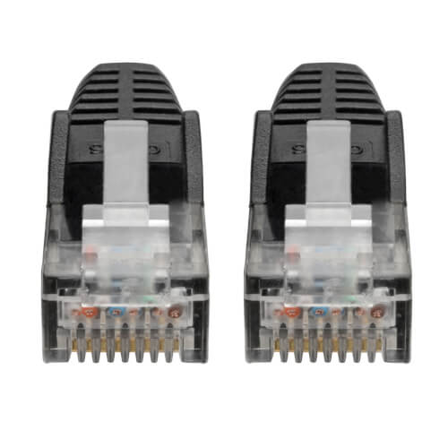 Tripp-Lite N201-035-BK | Cat6 Gigabit Snagless Molded (UTP) Ethernet Cable (RJ45 M/M), Black, 35 ft. (10.67 m)