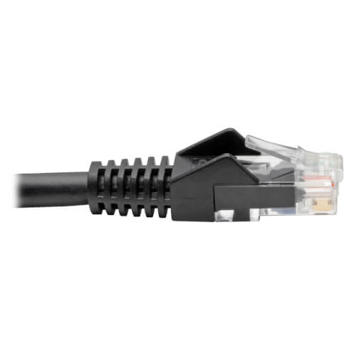 Tripp-Lite N201-035-BK | Cat6 Gigabit Snagless Molded (UTP) Ethernet Cable (RJ45 M/M), Black, 35 ft. (10.67 m)