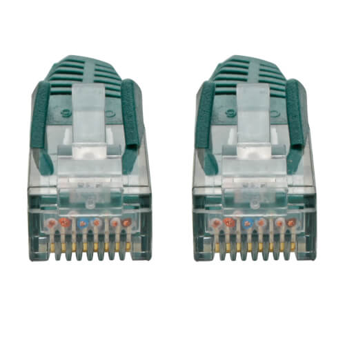 Tripp-Lite N201-035-GN | Cat6 Gigabit Snagless Molded (UTP) Ethernet Cable (RJ45 M/M), Green, 35 ft. (10.67 m)