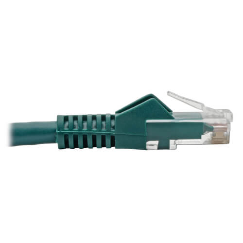 Tripp-Lite N201-035-GN | Cat6 Gigabit Snagless Molded (UTP) Ethernet Cable (RJ45 M/M), Green, 35 ft. (10.67 m)